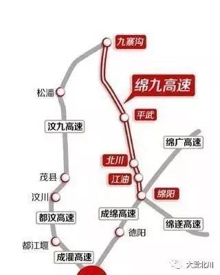 綿萬(wàn)高速公路最新走向解析